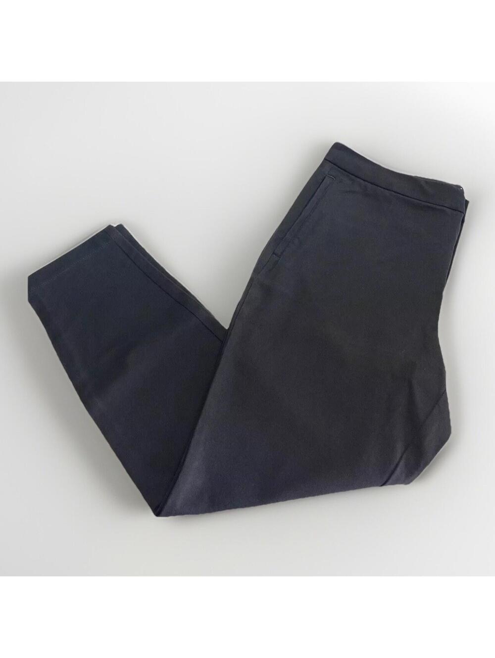 Women's GAP 14P Skinny High-Rise Pants - New Dark Grey, Zipper Pockets